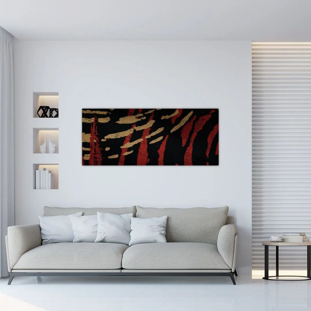 Tablou cu abstracție (120x50 cm)