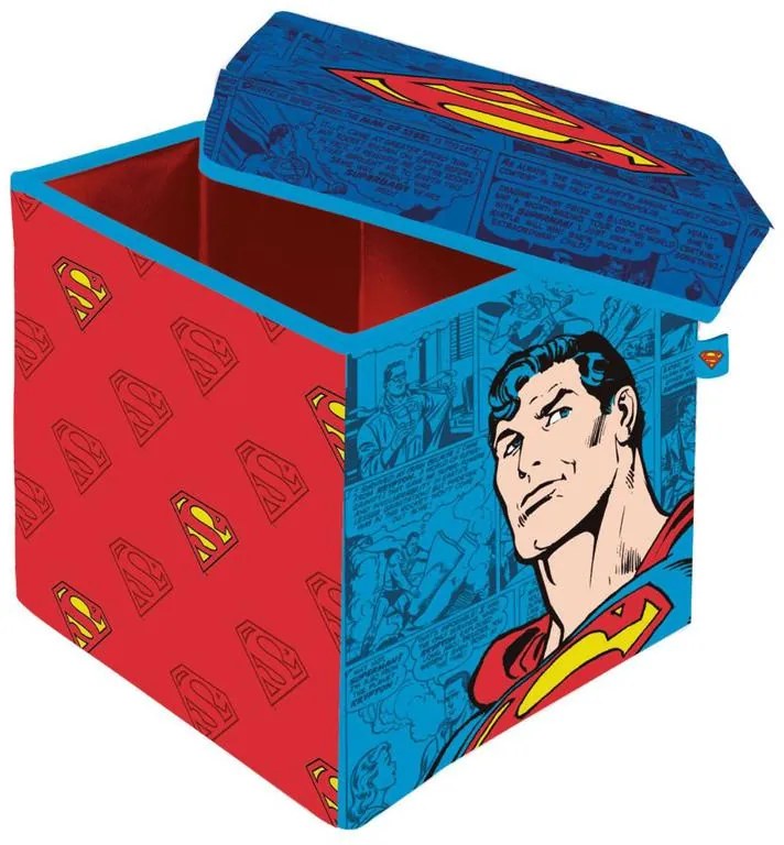 Superman depozitare jucării 30×30×30 cm