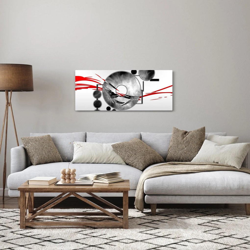 Tablou abstract (120x50 cm)
