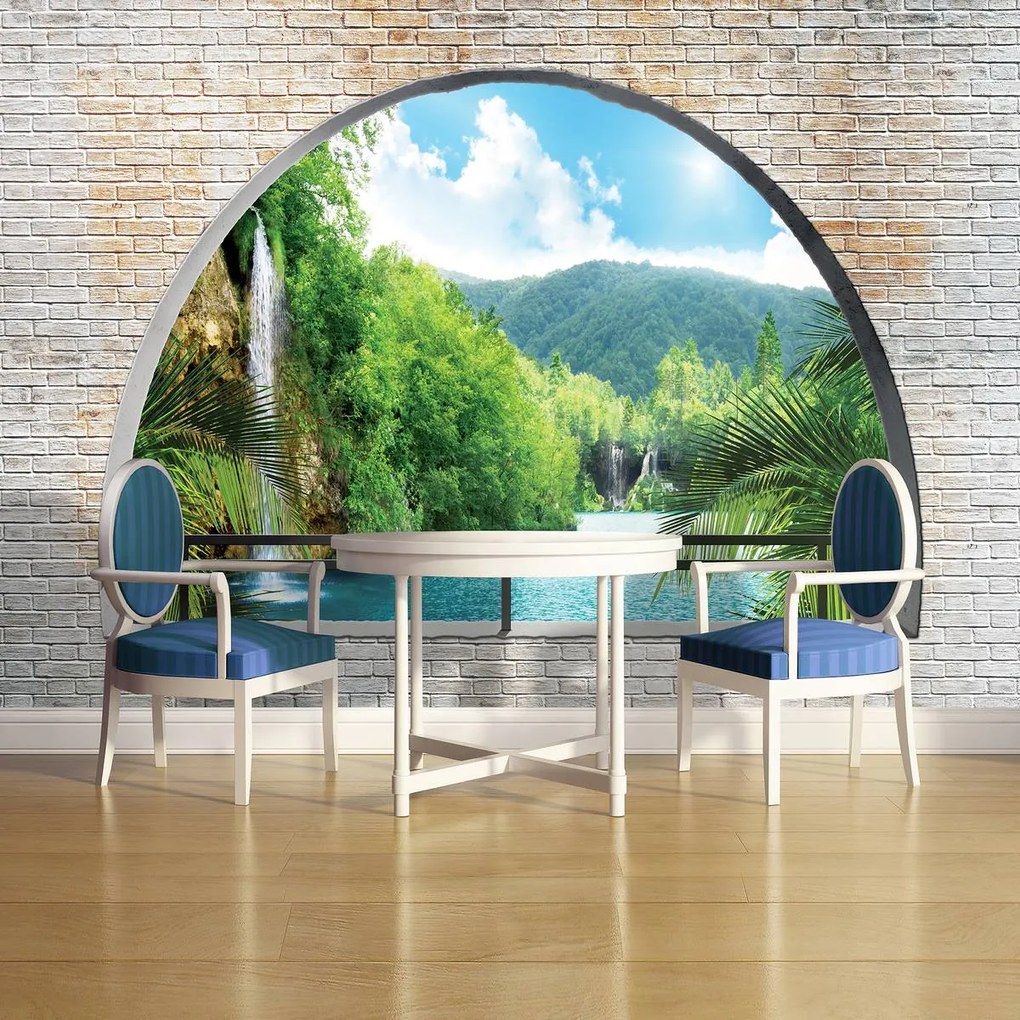Fototapet - Privire spre golful mării (152,5x104 cm)