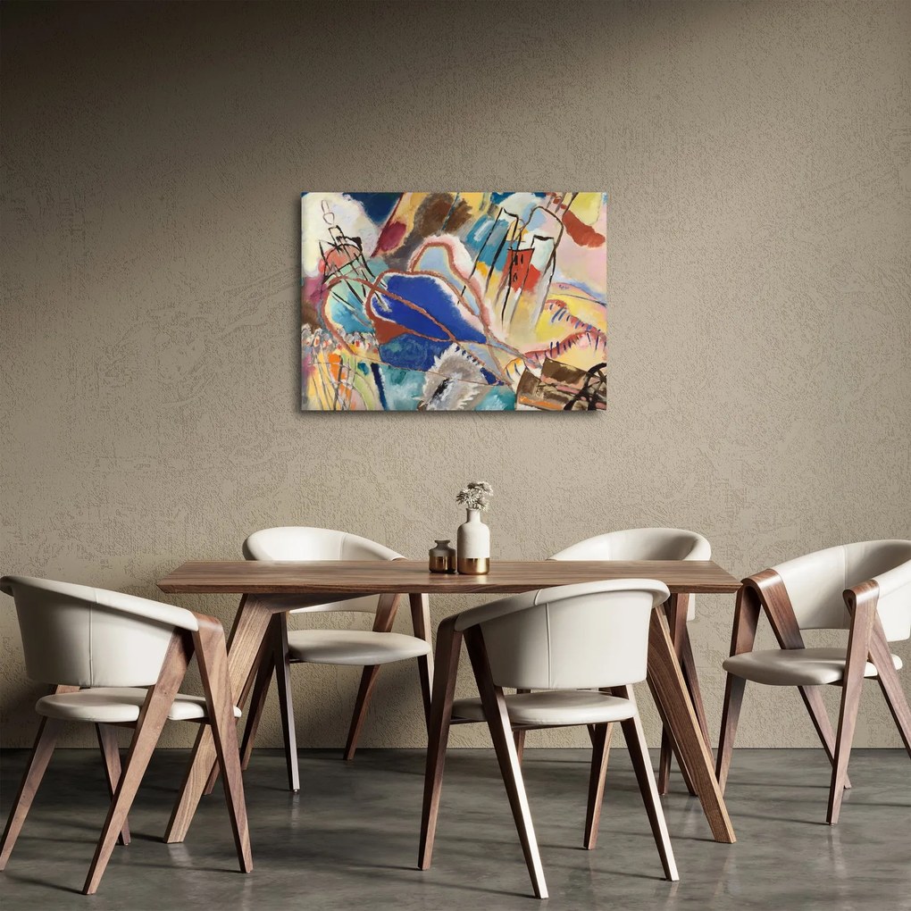 Tablou - Vasily Kandinsky, Improvisation No. 30 (Cannons), reproducere (70x50 cm)