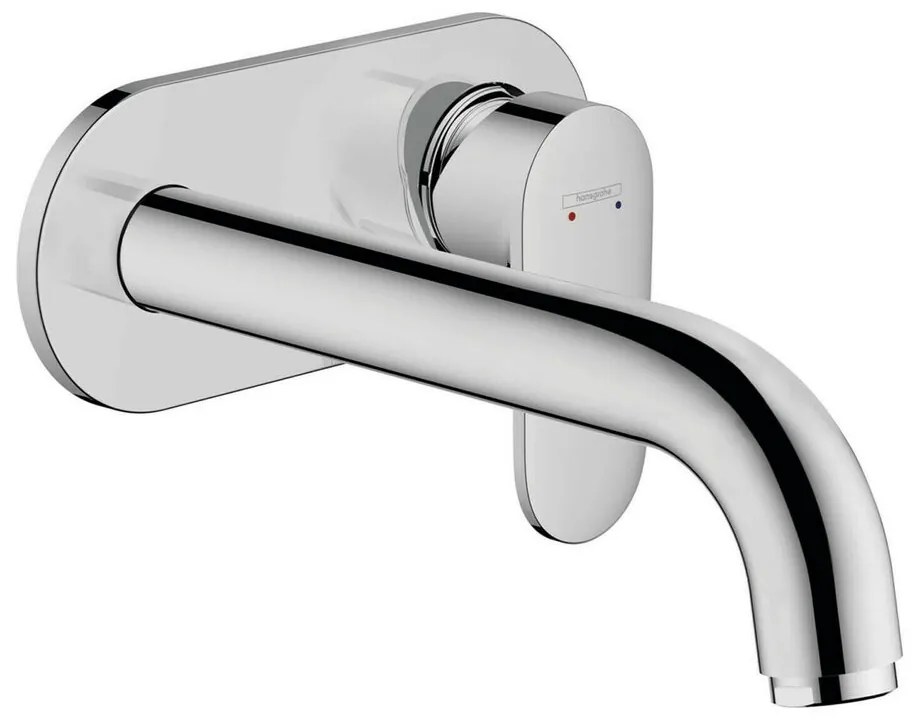 Baterie lavoar incastrata Hansgrohe Vernis Blend 20.7 cm crom lucios fara corp ingropat