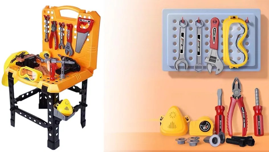 Masa de unelte, 100 piese