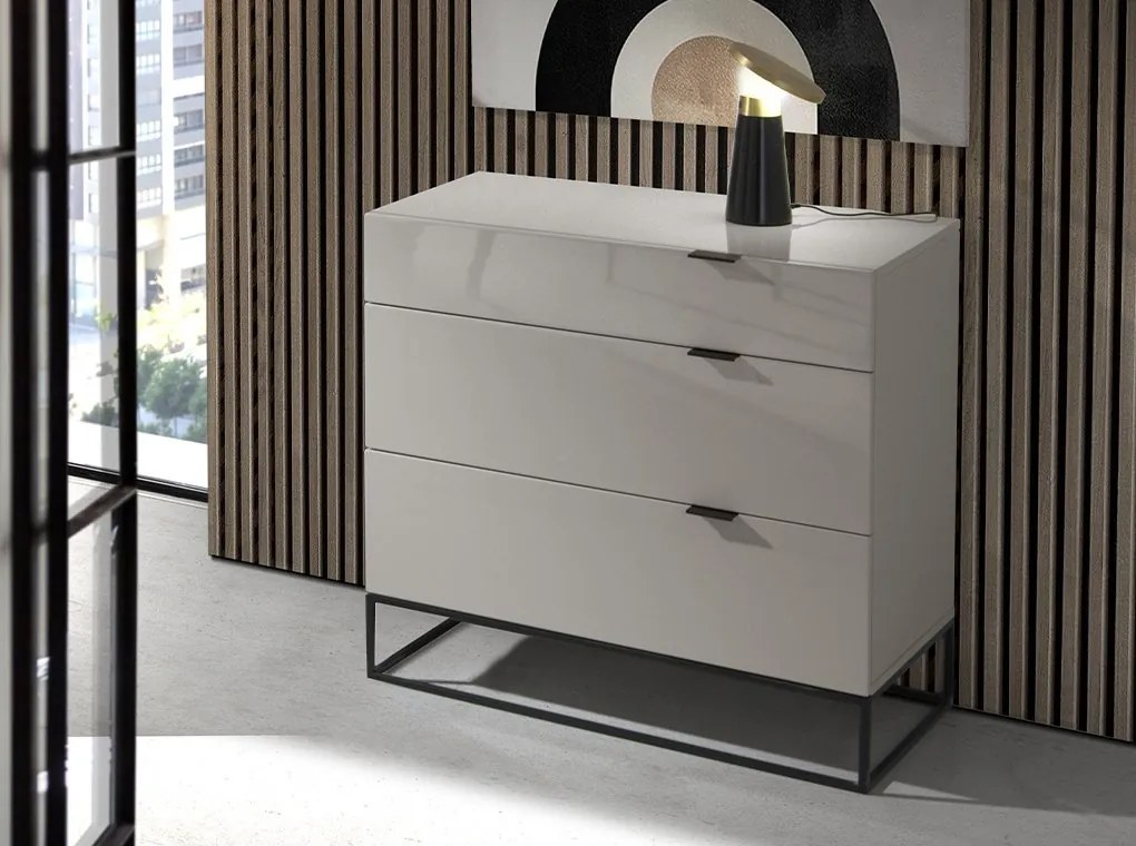 Veioza, Lampa de masa design LUX LED dimabil Marquina marble black