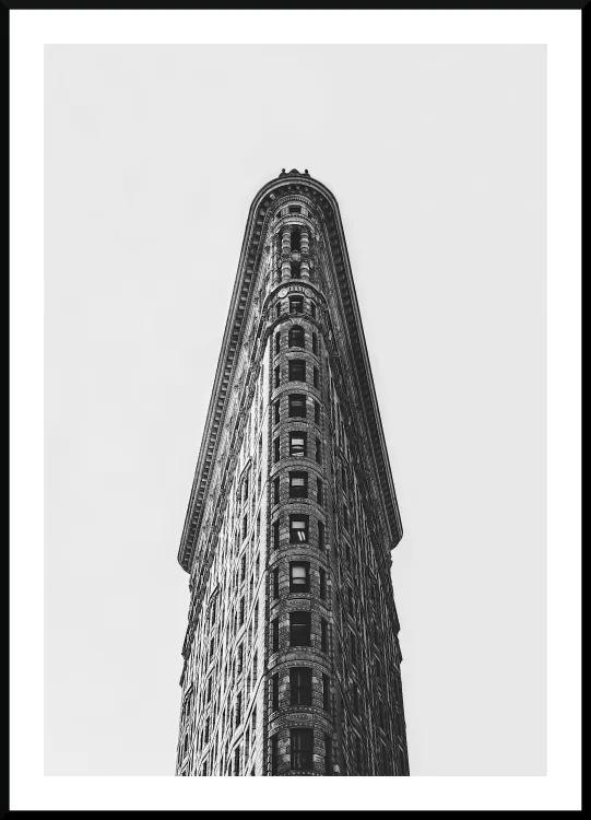 Poster New York flatiron building