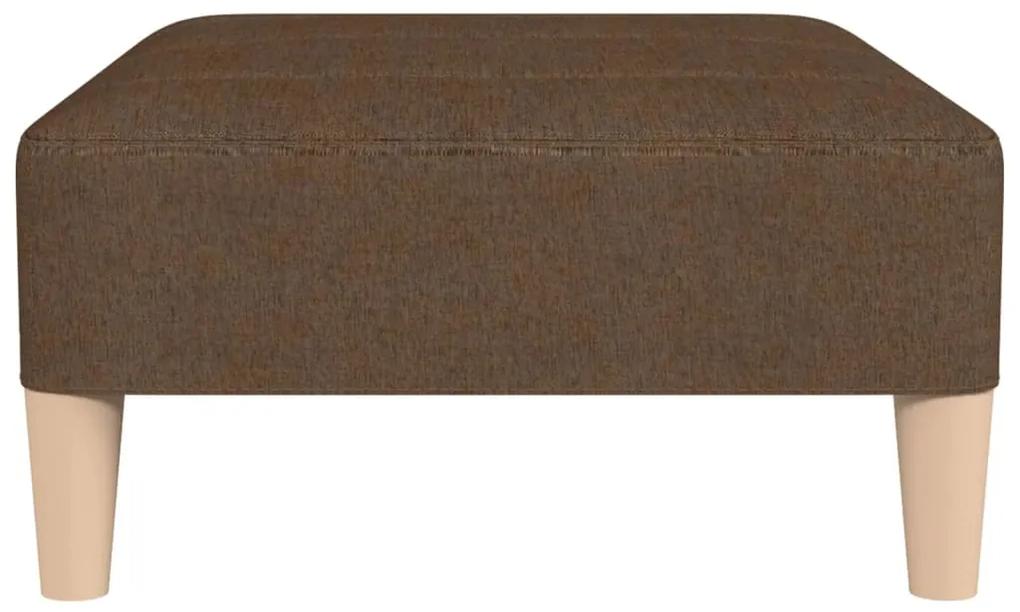 Taburet, maro, 78x56x32 cm, material textil Maro