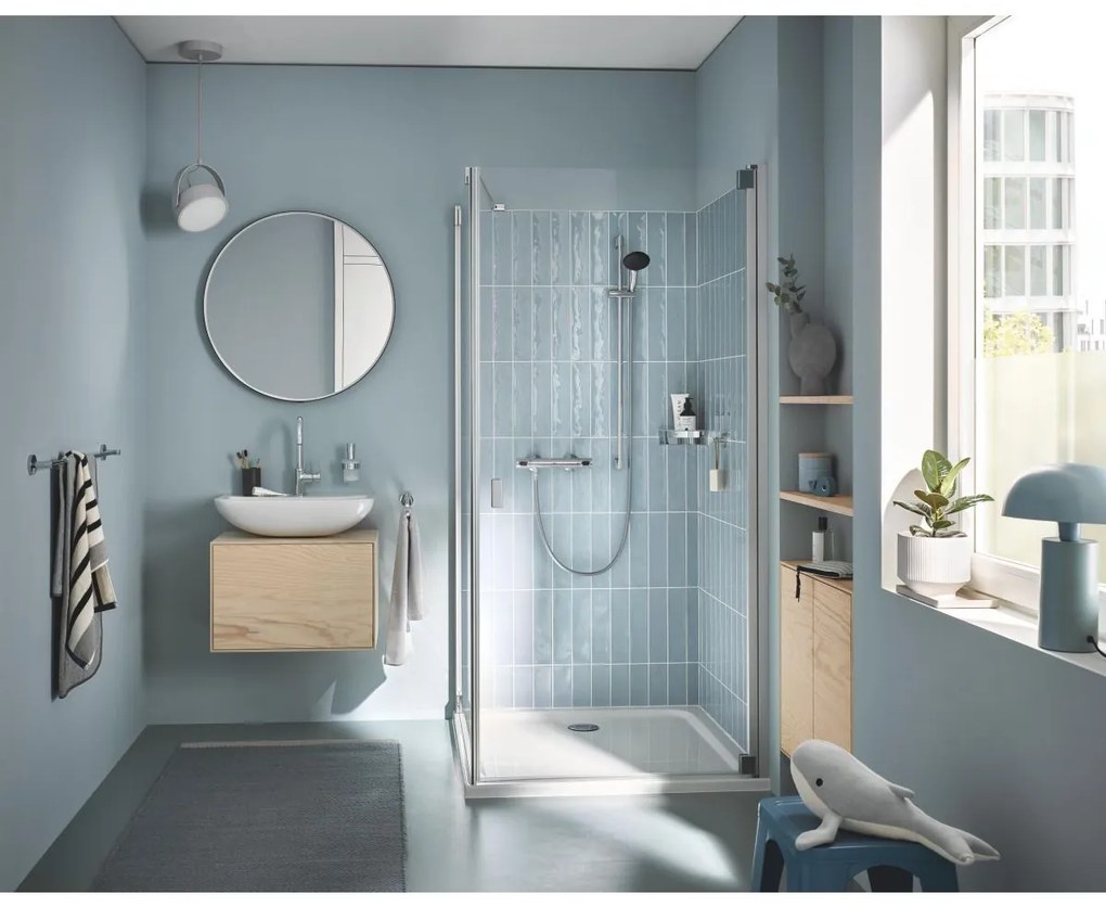 Grohe Precision Flow baterie de dus perete da StarLight Chrome 34805001