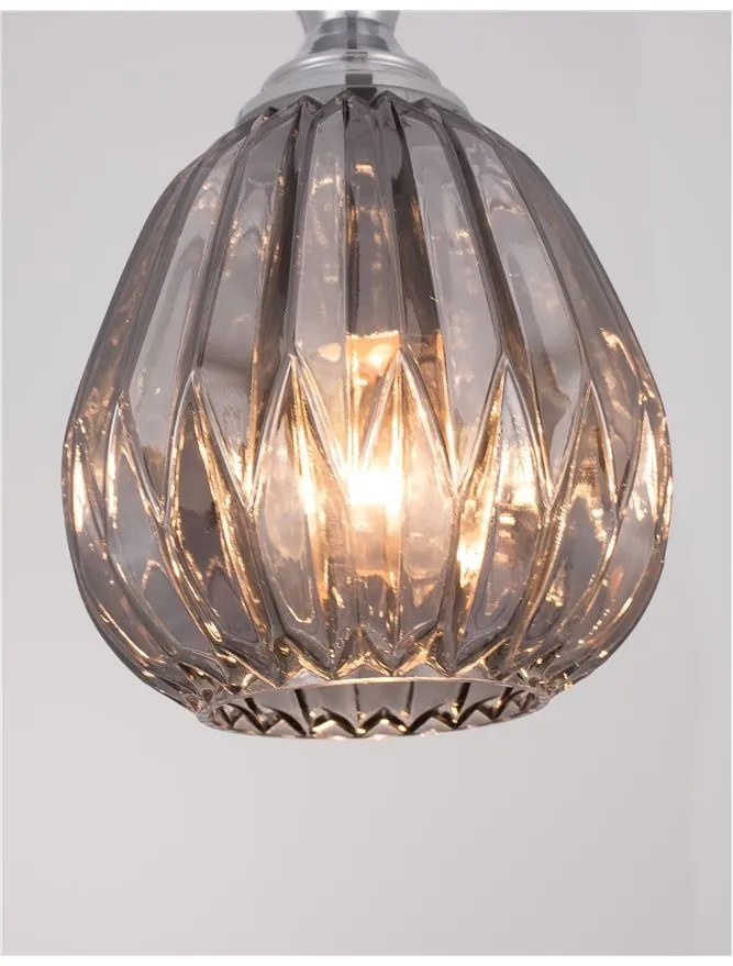 Pendul design modern ZARLEY fumuriu NVL-9066101
