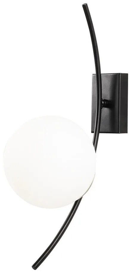 Aplică metalică Opviq lights Argyr, negru