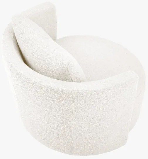 Fotoliu rotativ Bliss boucle L92 cm
