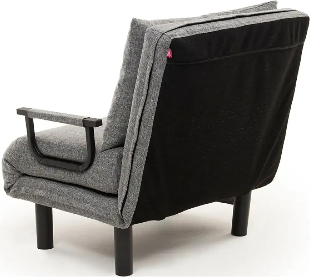 Fotoliu Extensibil,reglabil,Sento,175 x 50 cm,gri