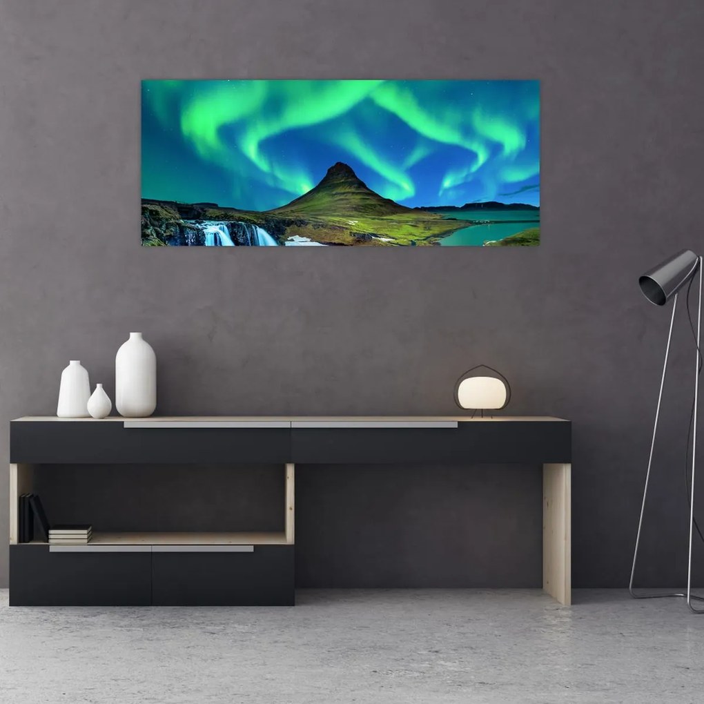 Tablou - Kirkjufell, Islanda (120x50 cm)