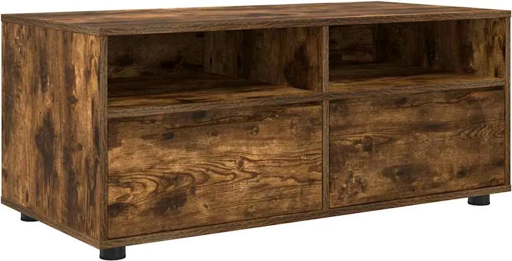 vidaXL Cabinet TV Stejar fumuriu 100 x 48 x 43 cm Lemn compozit