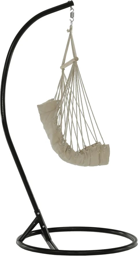 Scaun balansoar suspendabil, alb, PLATO NEW