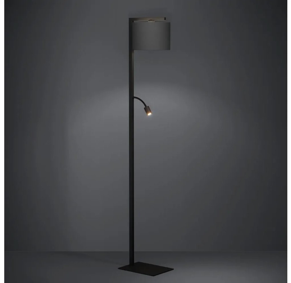 Lampadar Eglo 390068 FOLIGNO 1xE27/40W/230V + LED/3,8W