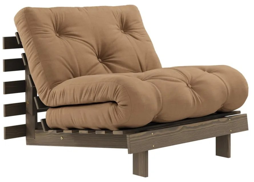 Fotoliu maro deschis Roots – Karup Design