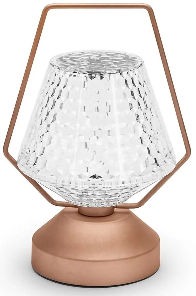 Lampă LED reîncărcabilă dimabilă Aigostar LED/1W/5V 2700/4000/6500K 1800mAh 20 cm