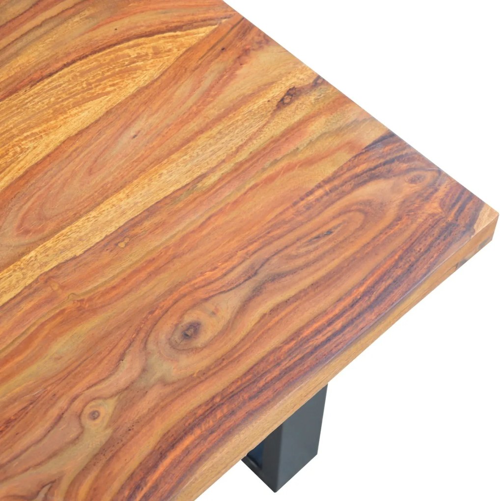 Masuta design industrial Iron Craft 100cm Sheesham A-39871 VC