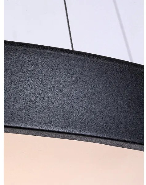 Rabalux 71041 - Candelabru LED TESIA 60W 230V negru cu telecomandă