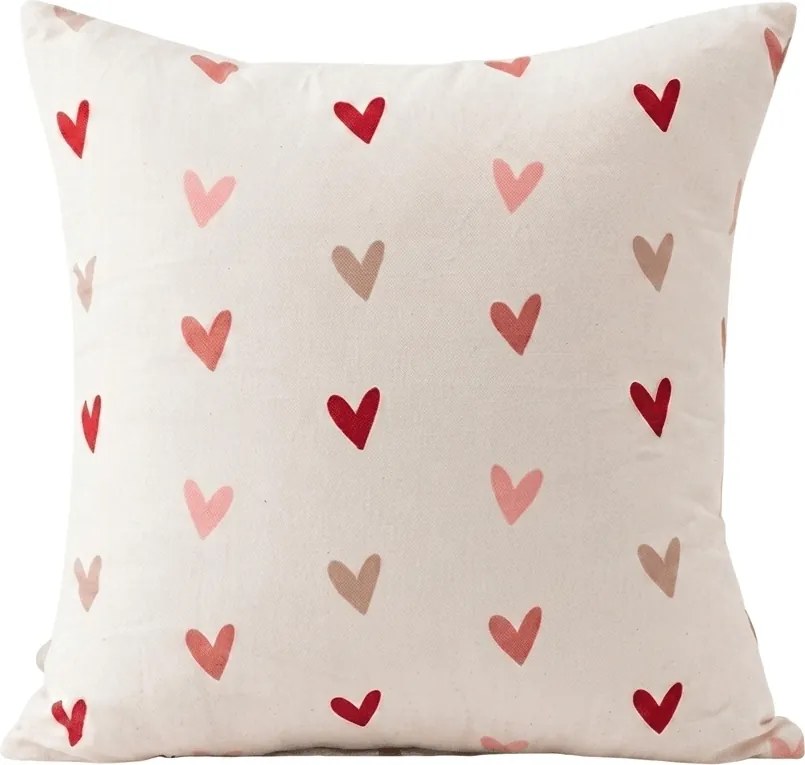 Fata de perna din microfibra SOFHEARTS 45x45 cm, crem