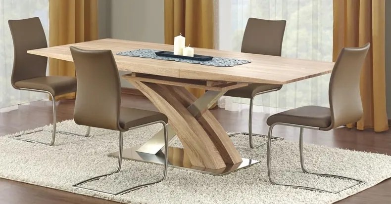 Masă sufragerie Sandor 1 (stejar sonoma) (pentru 6 până la 8 persoane). 770465