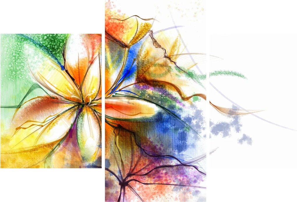 Tablou - Floare (90x60 cm)