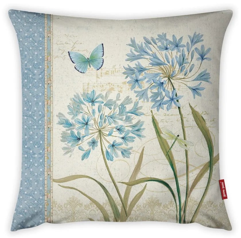 Față de pernă Vitaus Russado Azul Uno, 43 x 43 cm