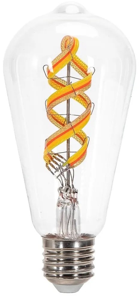 Bec LED RGBW Aigostar FILAMENT ST64 E27/4,9W/230V 2700K