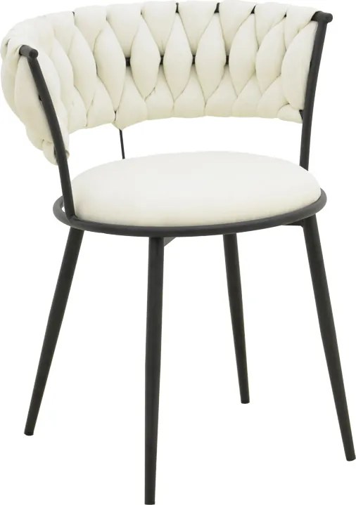 Scaun Bucatarie/Dining Akisa Textil Crem