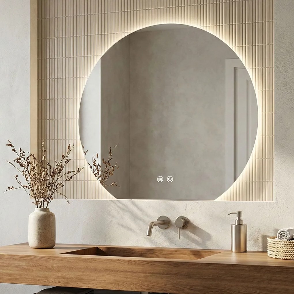 Oglindă LED 90cm Fabio