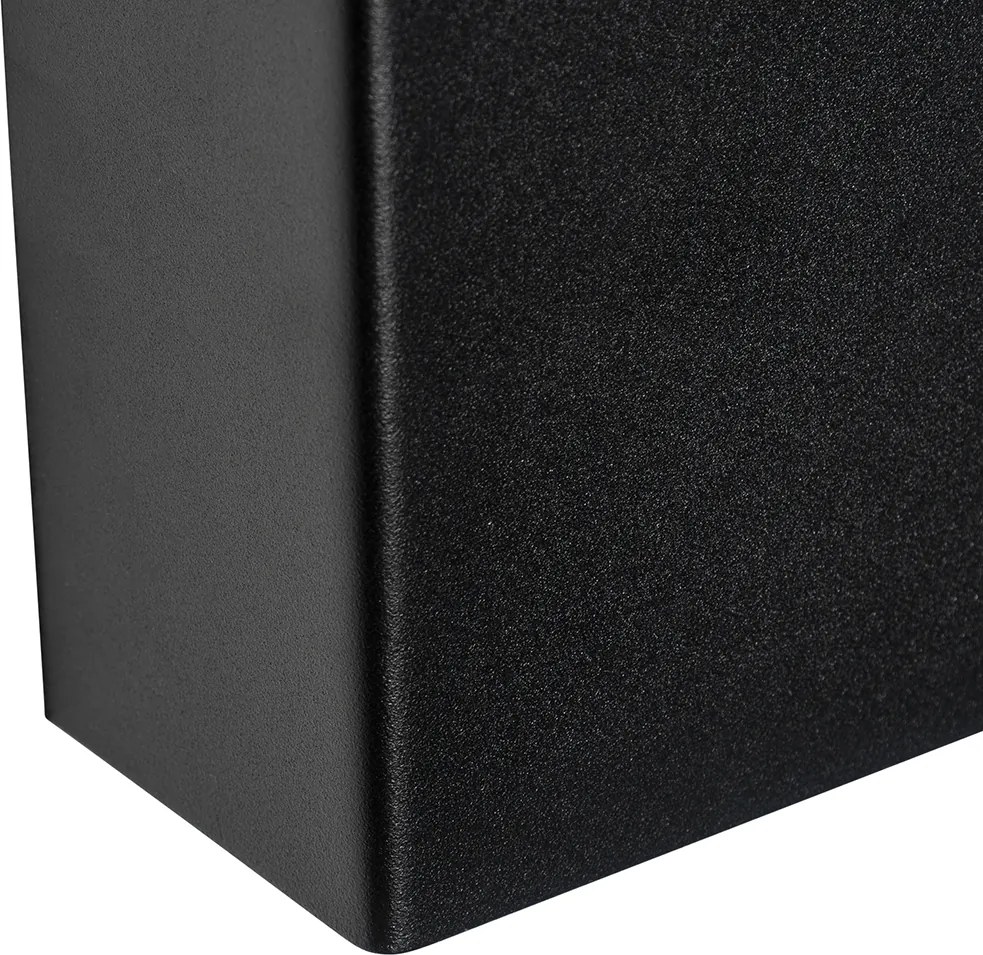 Lampă de perete inteligentă neagră 10 cm inclusiv 2 Wifi G9 - Otan