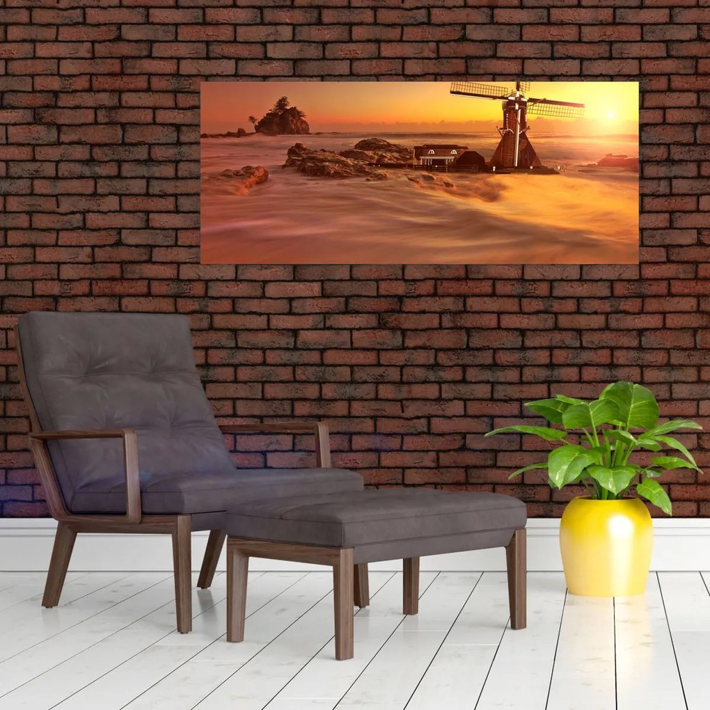 Tablou - Apus de soare (120x50 cm)