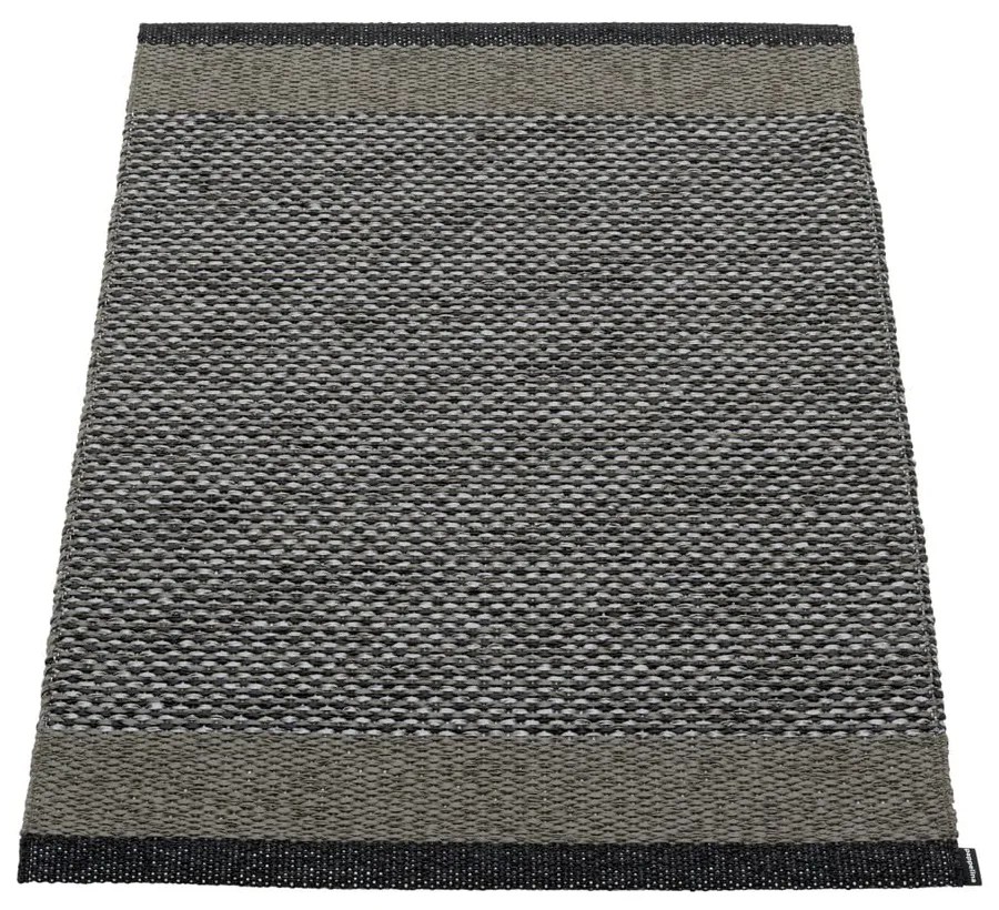 Covor pentru exterior și interior gri antracit 60x85 cm Edit Charcoal – Pappelina