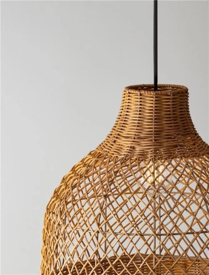 Lustra/Pendul ratan design natural SOLITA