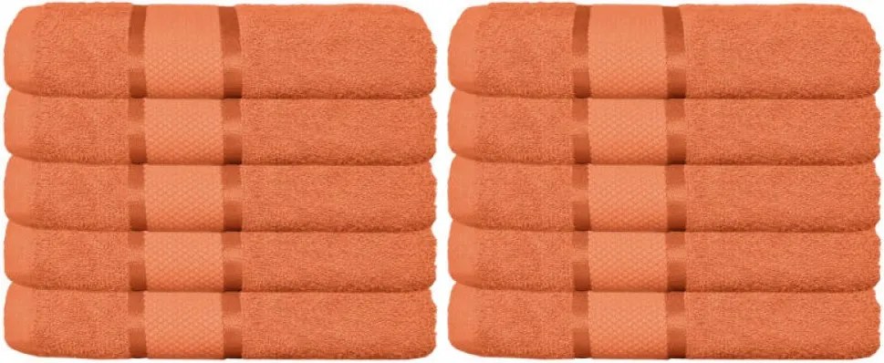 Set 10 Prosoape Premium din Bumbac 100% – 50×90 cm, 400g, Absorbție Superioară