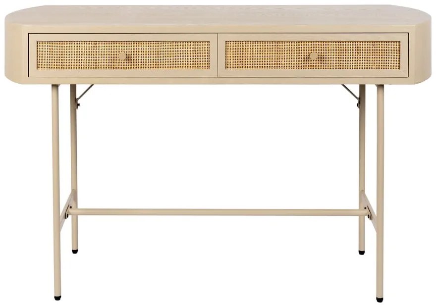 Masă consolă bej 40x120 cm Amaya – White Label