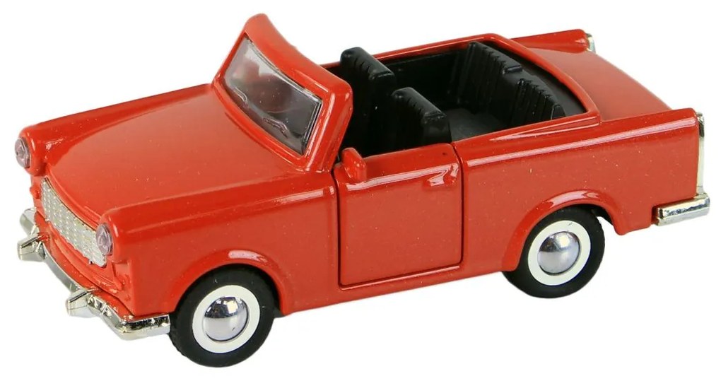 Mașină de jucat din metal Trabant 601 - decapotabilă - Rappa