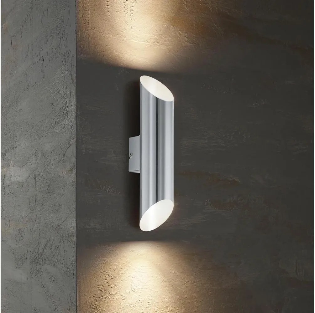 Eglo 54604 - Aplică perete exterior LED AGOLADA 2xLED/3,7W/230V IP44