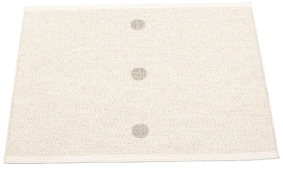 Covor pentru exterior și interior bej/crem 70x60 cm Peg Linen Vanilla – Pappelina