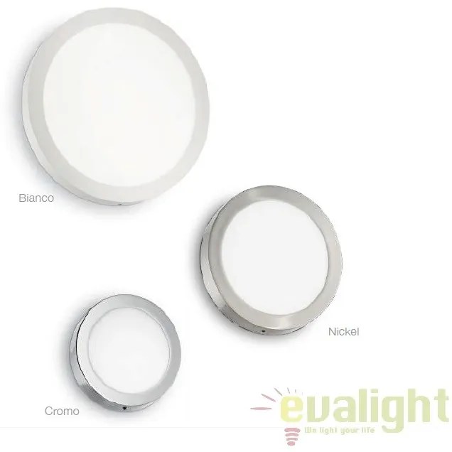 Aplica LED diametru 17cm, UNIVERSAL AP1 12W ROUND BIANCO 138596