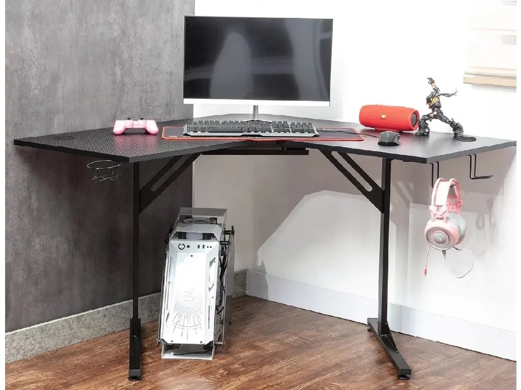 Birou coltar B-219 negru