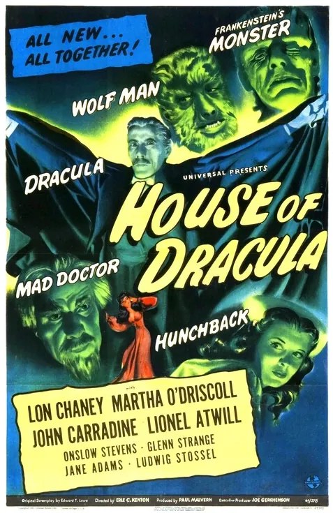 Ilustrație House Of Dracula