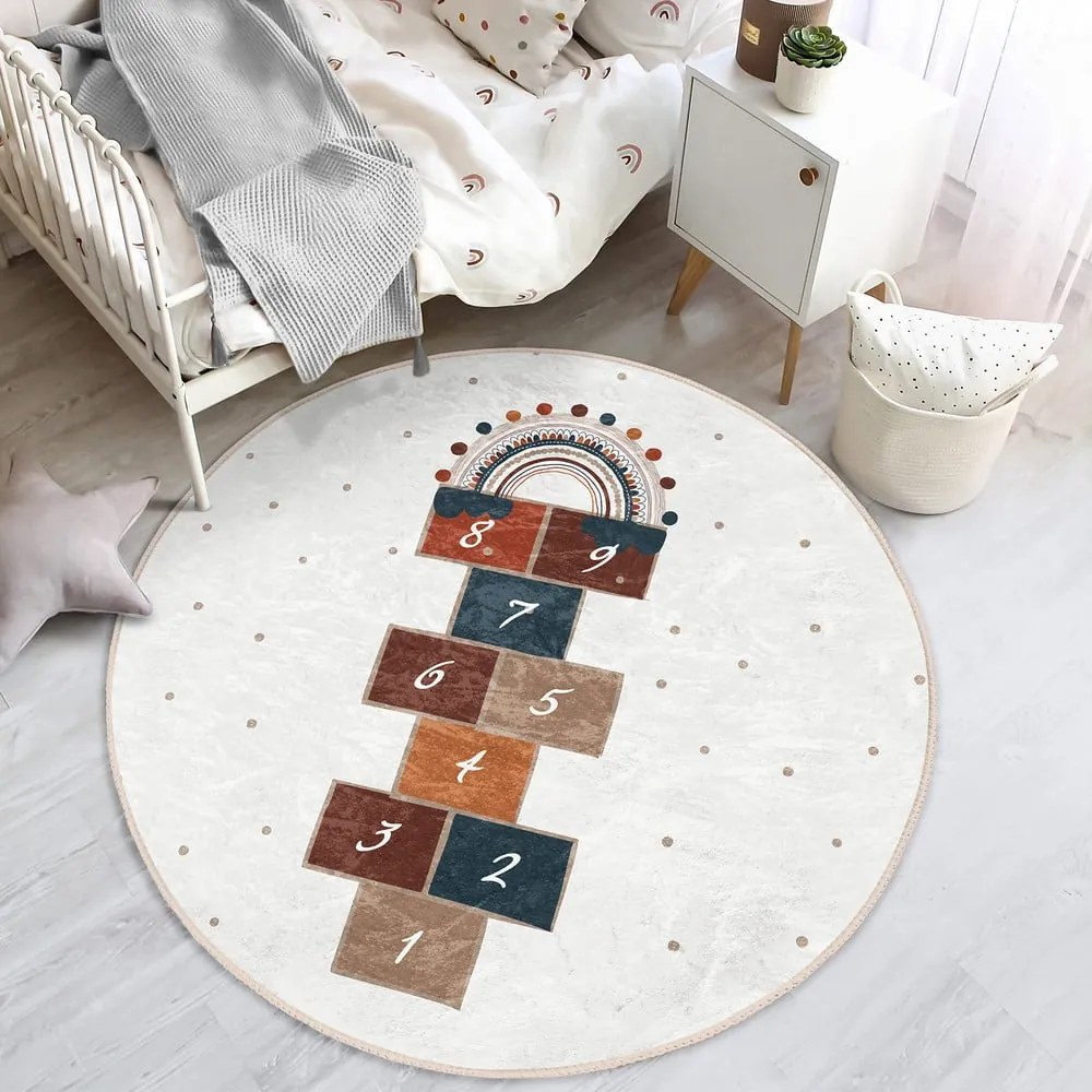 Covor pentru copii crem ø 100 cm Comfort – Mila Home