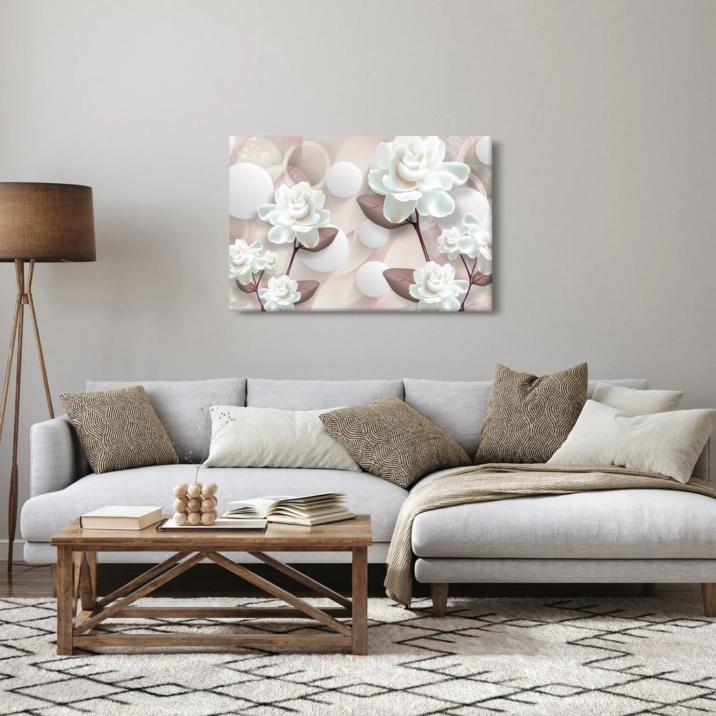 Tablou - Flori de trandafir (90x60 cm)
