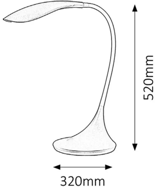 Rabalux 4167 - Lampă LED dimabilă DOMINIC LED/4,5W/230V