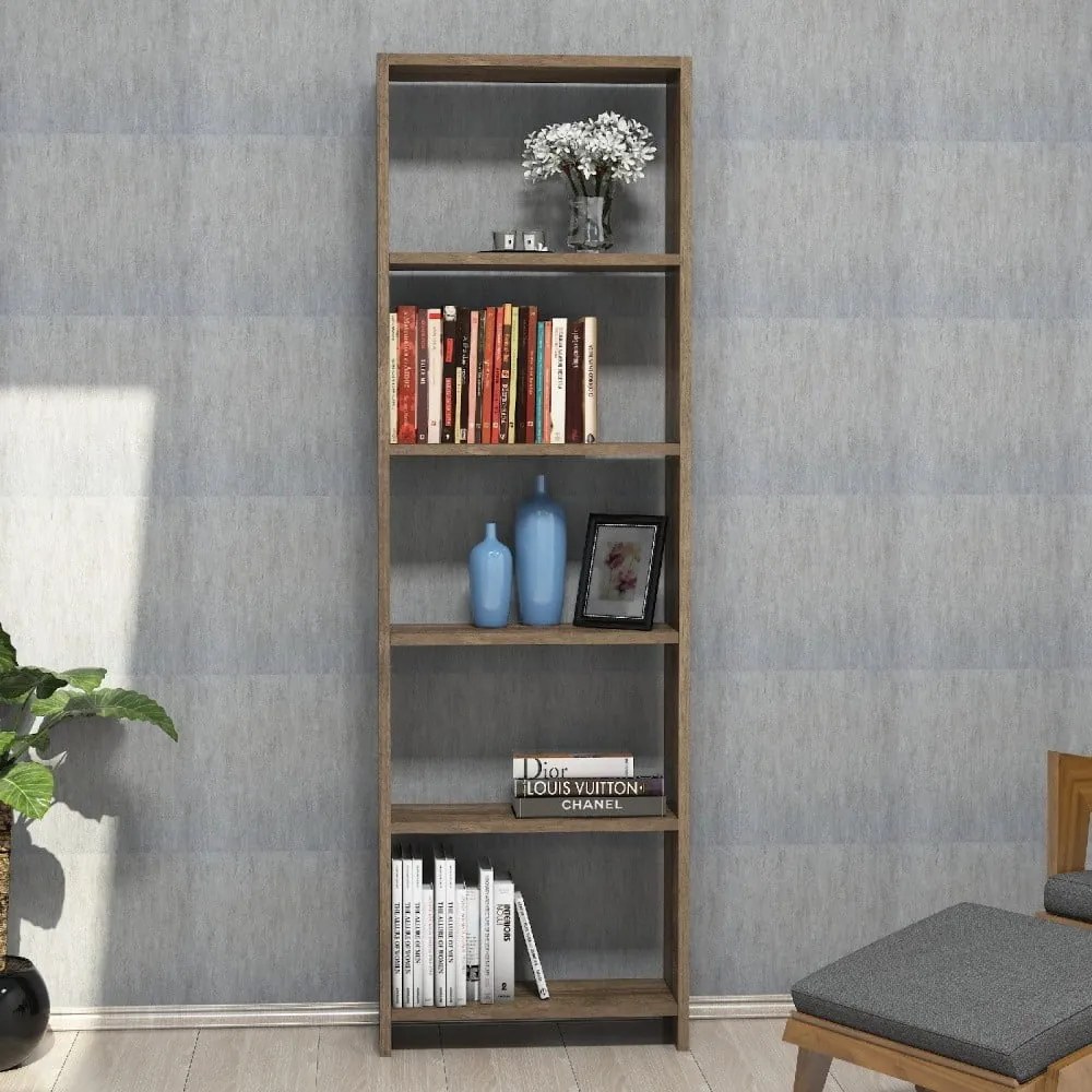 Bibliotecă New, maro