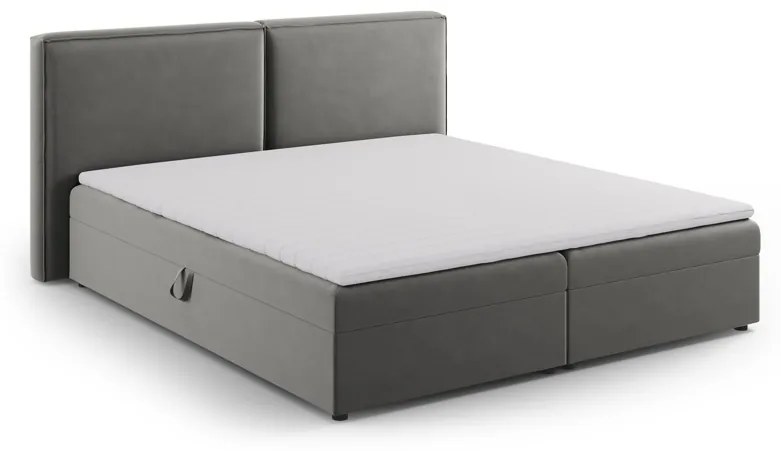 Pat boxspring Arendal 160x200 cm catifea