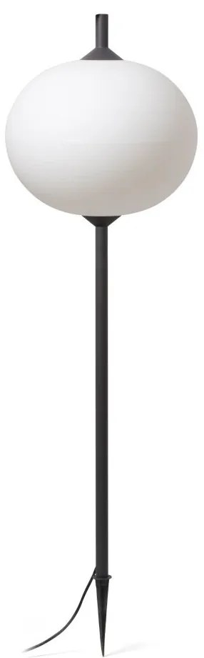 Tarus de iluminat exterior decorativ SAIGON 150/R45 gri/alb