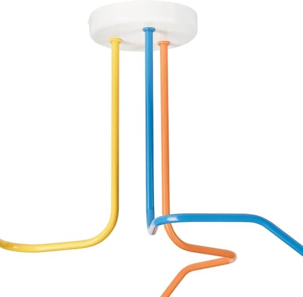 Lustră aplicată MATYLDA 3xE27/60W/230V colorat