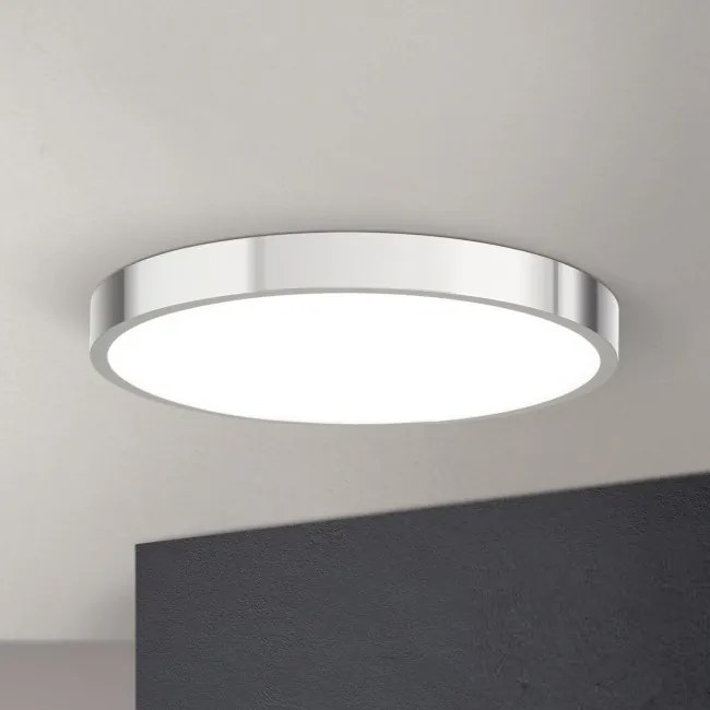 Plafoniera LED Bully 24cm chrome